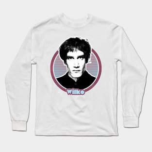 Wilko Johnson /// Retro Style Fan Art Design Long Sleeve T-Shirt